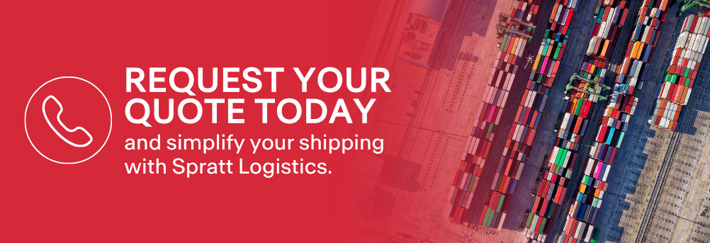 Spratt Logistics Request your quote today