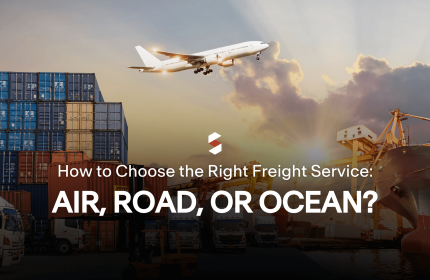 How to Choose the Right Freight Service: Air, Road, or Ocean?